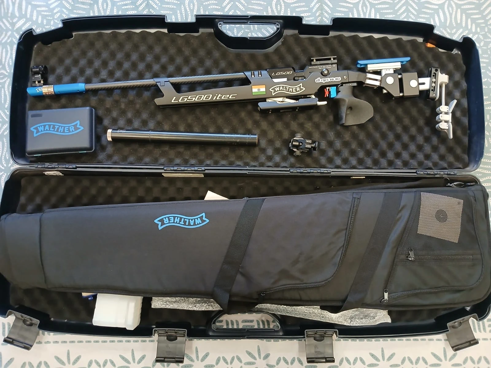 2024 Walther LG500 itec E Match Air Rifle (Electronic Trigger) - view angle 2